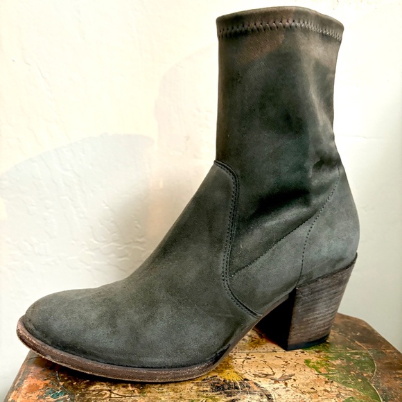 Officine Creative Blue Grey Ankle Boots size 37 - Picture 2 of 9